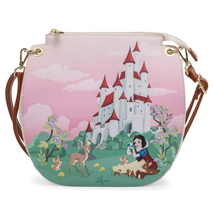 Loungefly Snow White Castle Crossbody Bag by Loungefly