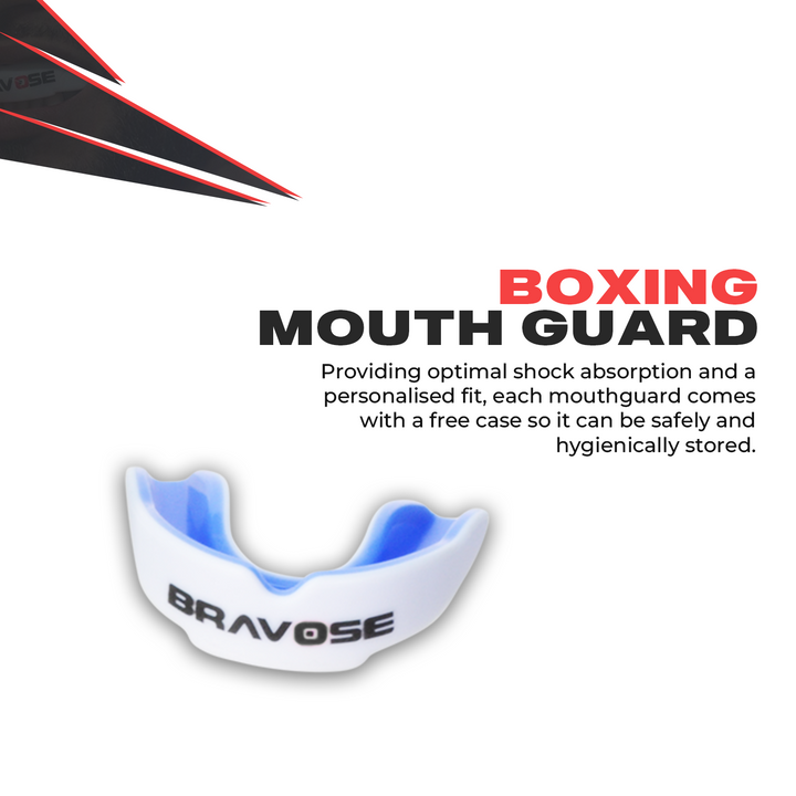 Junior White Mouth guard Gum shield-2