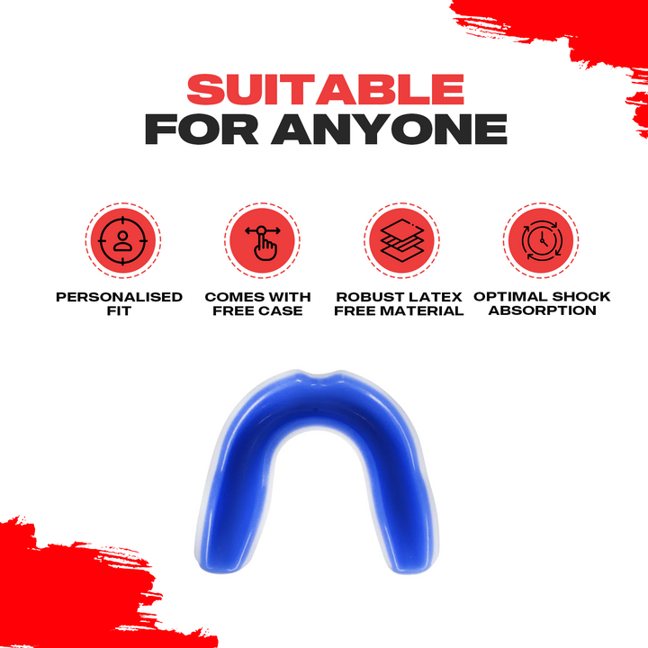 Junior White Mouth guard Gum shield-1