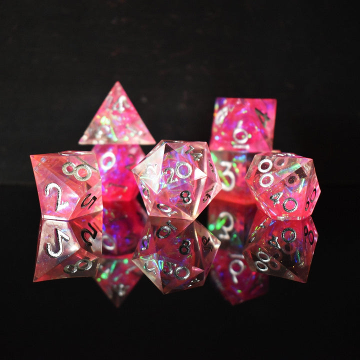 Mage Armor Sharp-Edged Resin Dice Set by Misty Mountain Gaming