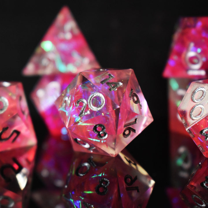 Mage Armor Sharp-Edged Resin Dice Set by Misty Mountain Gaming