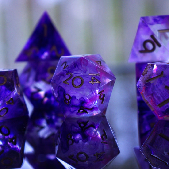 Mage Hand Sharp-Edged Resin Dice Set by Misty Mountain Gaming