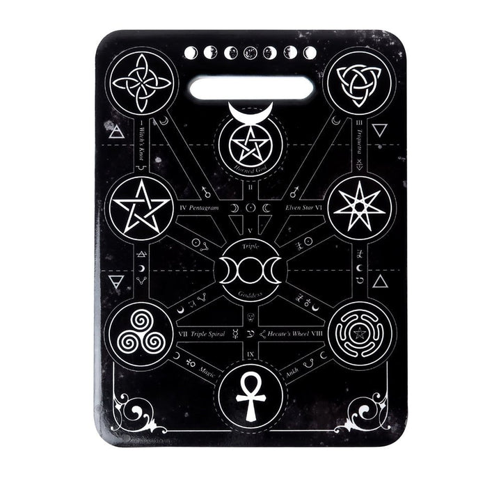 Magic Symbols Ceramic Chopping Board Trivet by Alchemy of England