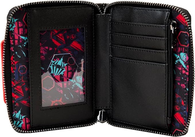 Marvel Across the Spiderverse Lenticular Zip Around Wallet by Loungefly