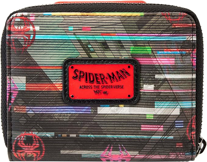 Marvel Across the Spiderverse Lenticular Zip Around Wallet by Loungefly