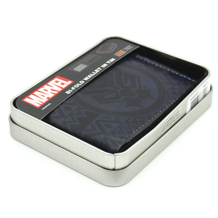 Marvel Black Panther Bi-Fold Wallet with Gift Tin by Concept One