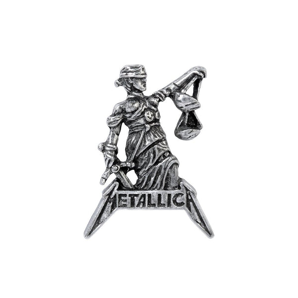 Metallica Justice For All Pin Badge by Alchemy of England