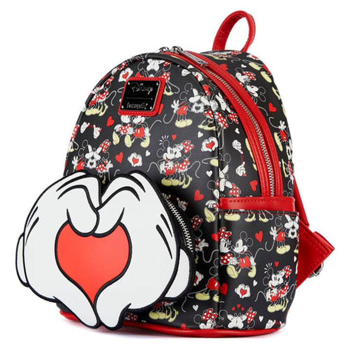 Mickey & Minnie Mouse Love Mini Backpack by Loungefly