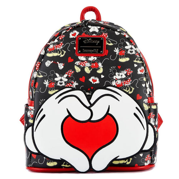 Mickey & Minnie Mouse Love Mini Backpack by Loungefly