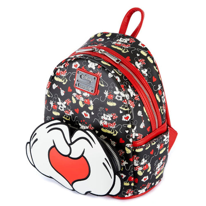 Mickey & Minnie Mouse Love Mini Backpack by Loungefly