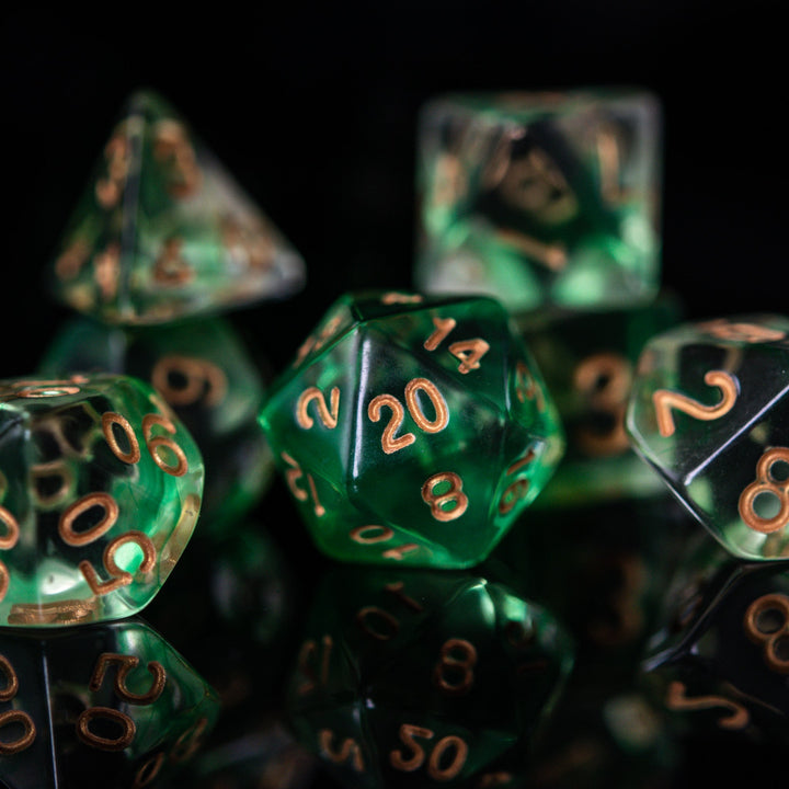 Mojito Acrylic Dice Set by Misty Mountain Gaming