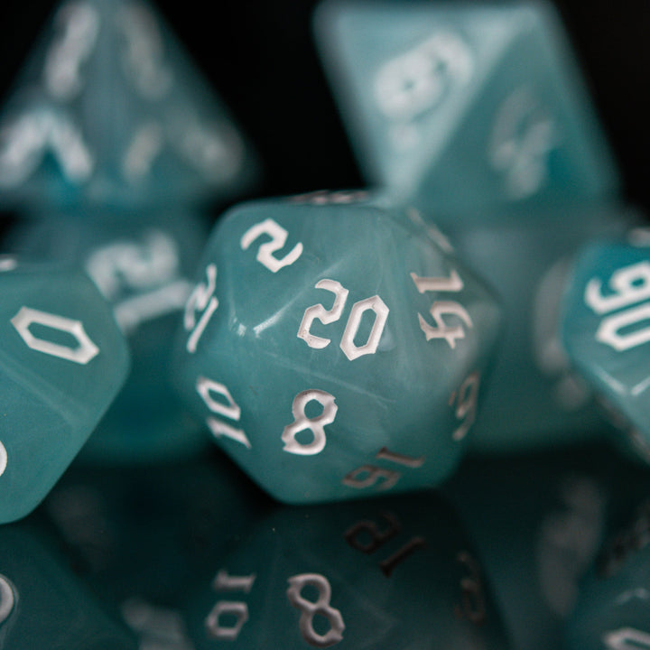 Monk Class Acrylic Dice Set by Misty Mountain Gaming