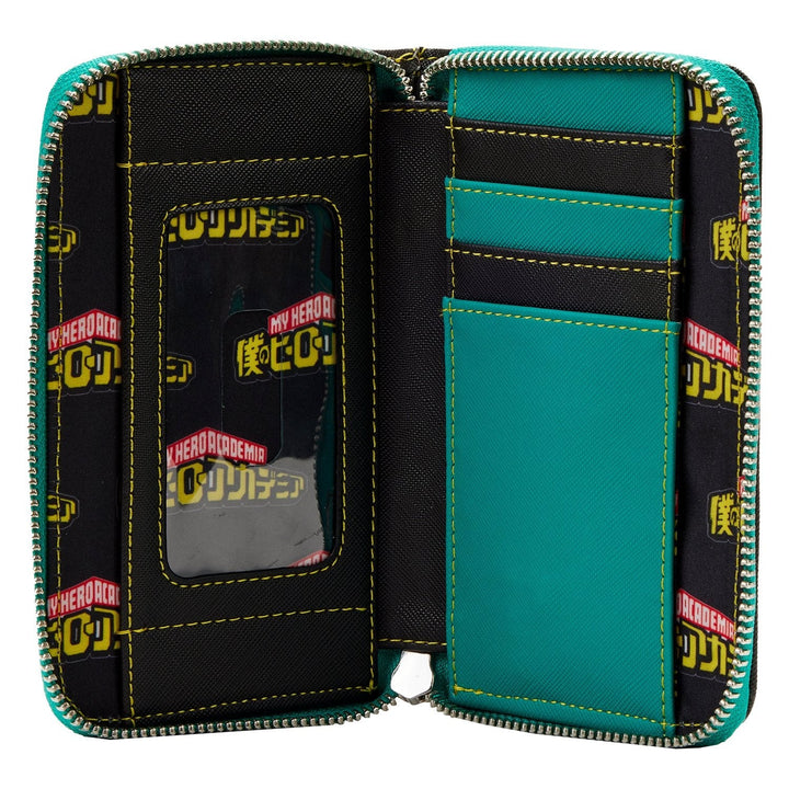 My Hero Academia Deku Zip Around Wallet by Loungefly