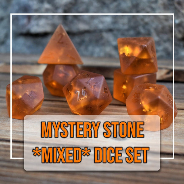 Mystery Stone *Mixed* Dice Set by Misty Mountain Gaming