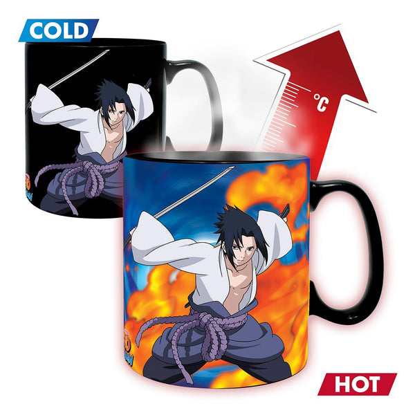 Naruto Shippuden Naruto and Sasuke Magic Mug by Abysse