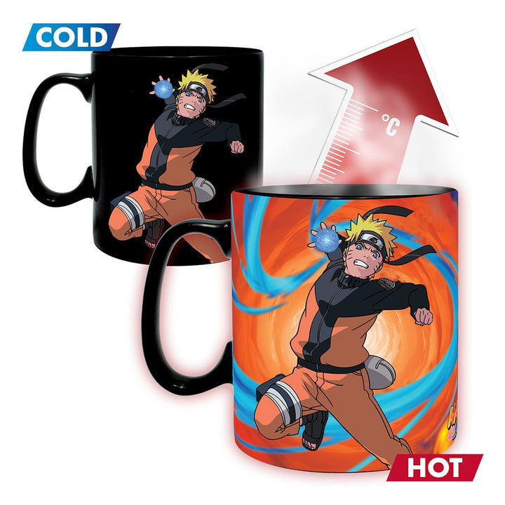 Naruto Shippuden Naruto and Sasuke Magic Mug by Abysse