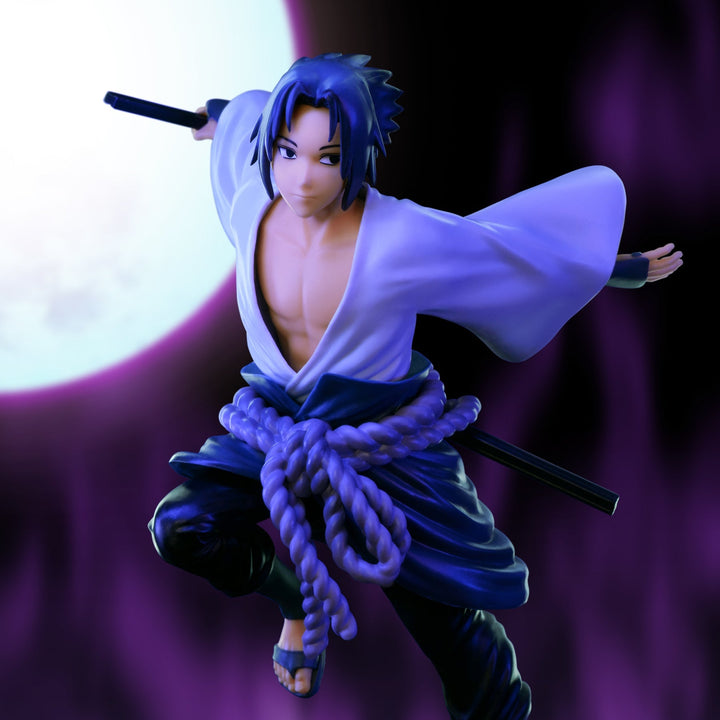 Naruto Shippuden Sasuke Uchiha SFC Figure by Abysse