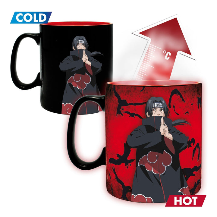 Naruto Shippuden Sharingan Heat-Change Mug and Coaster Set by Abysse