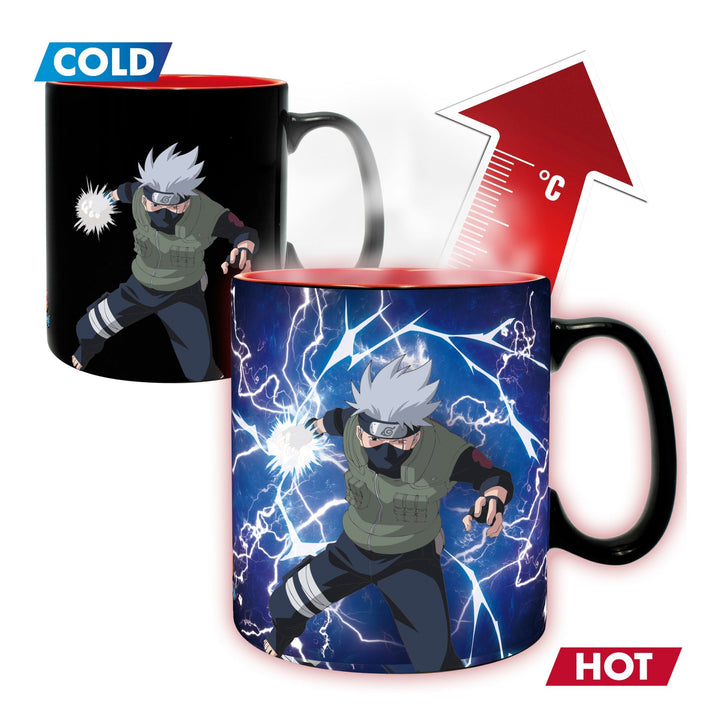 Naruto Shippuden Sharingan Heat-Change Mug and Coaster Set by Abysse