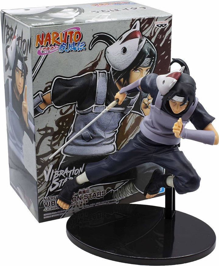 Naruto Shippuden Vibration Stars Uchiha Itachi II Anime Figure by Banpresto