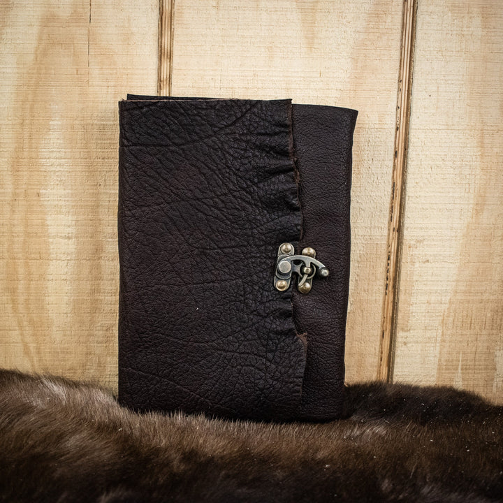 Natural Edge Buffalo Leather Journal by Misty Mountain Gaming