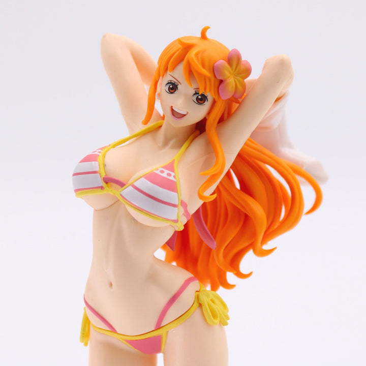 One Piece Grandline Girls Nami on Vacation Ver. B Anime Figure by Banpresto