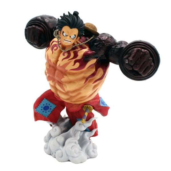 One Piece Monkey D. Luffy Gear 4 World Figure Colosseum 3 Anime Figure by Banpresto