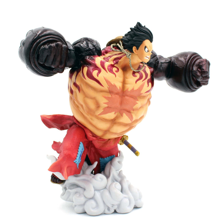 One Piece Monkey D. Luffy Gear 4 World Figure Colosseum 3 Anime Figure by Banpresto