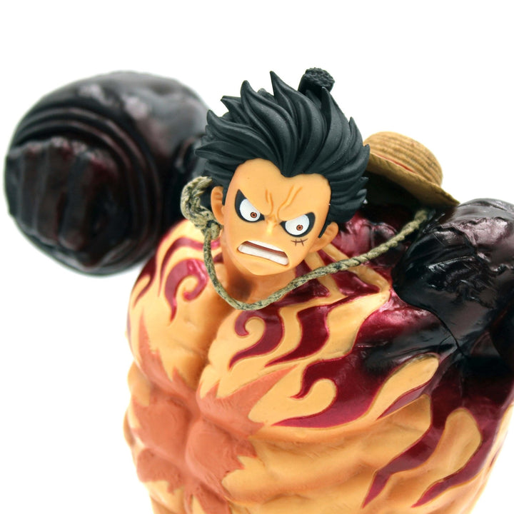 One Piece Monkey D. Luffy Gear 4 World Figure Colosseum 3 Anime Figure by Banpresto