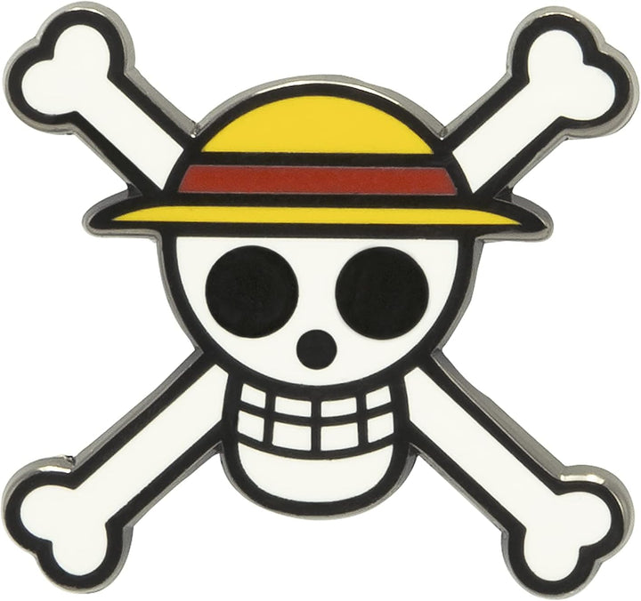 One Piece Straw Hat Jolly Roger Crew Mug Notepad Pin Gift Set by Abysse