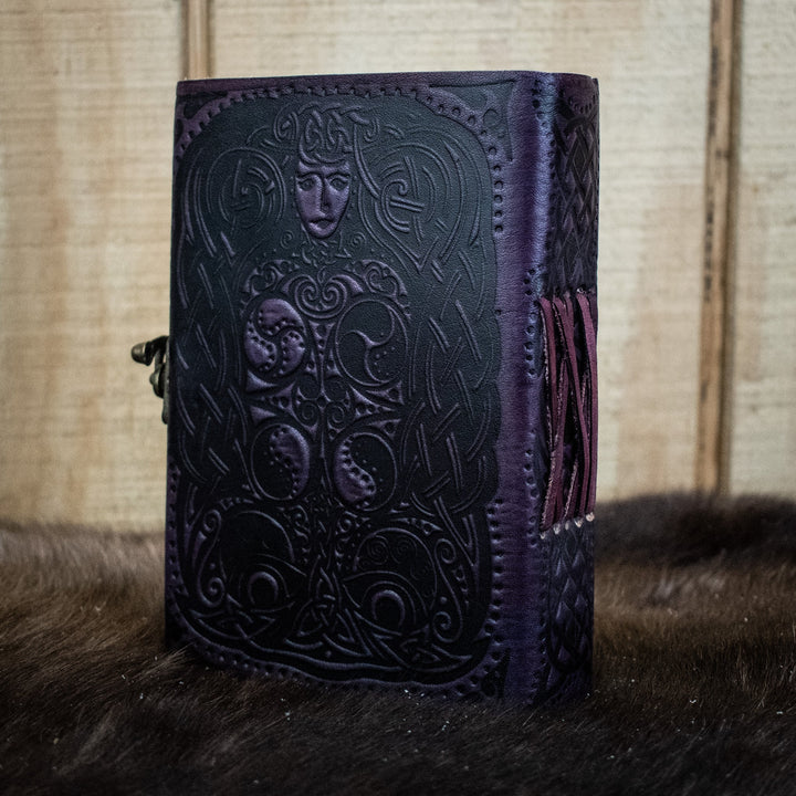 "Owl - Lady of the Forest" Leather Journal by Misty Mountain Gaming