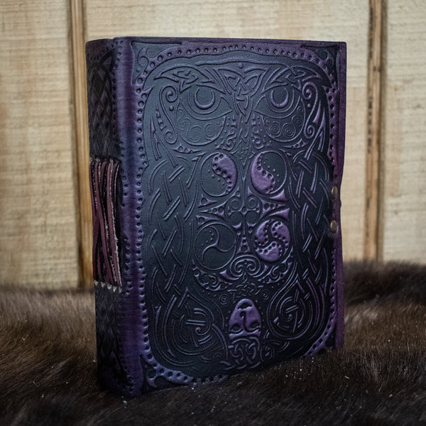 "Owl - Lady of the Forest" Leather Journal by Misty Mountain Gaming