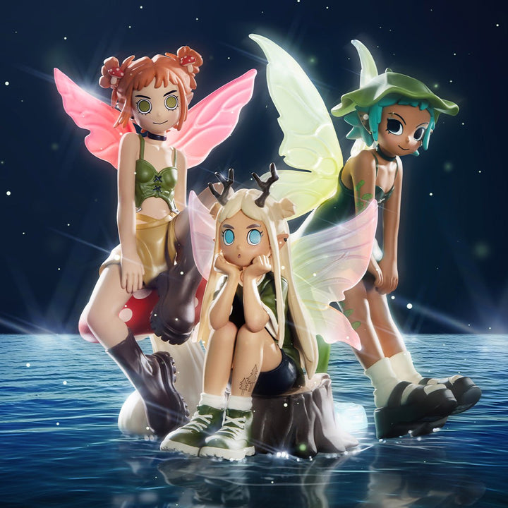 Peach Riot Punk Fairy Series Figures by POP MART