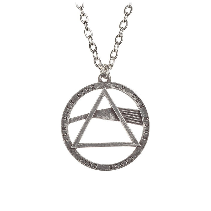 Pink Floyd: Dark Side, prism Pendant by Alchemy of England