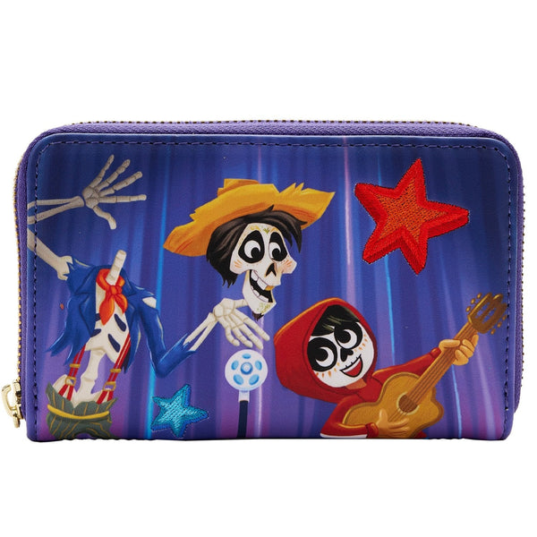 Pixar Moments Miguel and Hector Performance Zip Around Wallet by Loungefly