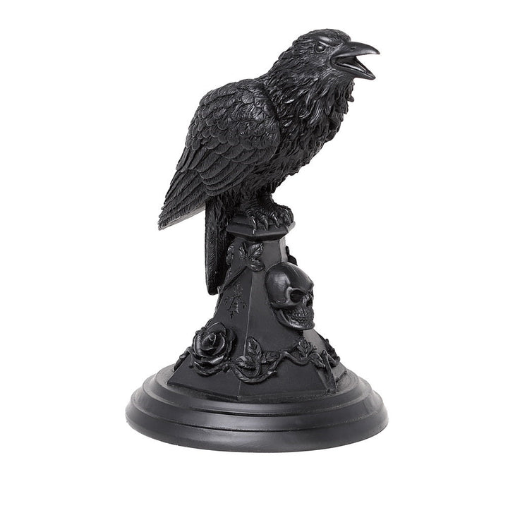 Poes Raven Candlestick Holder by Alchemy of England