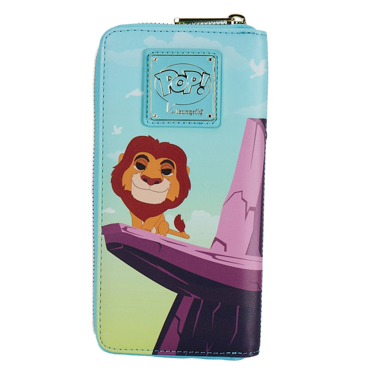 POP Disney Lion King Pride Rock Zip Around Wallet by Loungefly