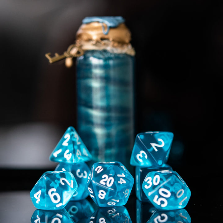 Potion of Mana Acrylic Dice Set by Misty Mountain Gaming