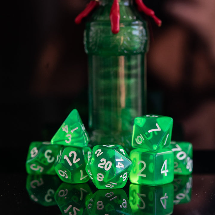 Potion of Stamina Acrylic Dice Set by Misty Mountain Gaming