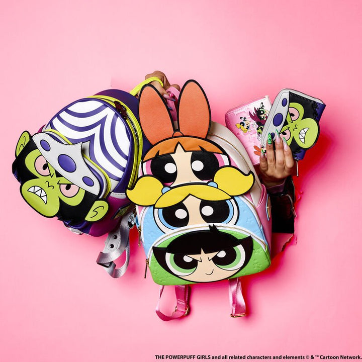 Powerpuff Girls Mojo Jojo Glow Cosplay Mini Backpack by Loungefly