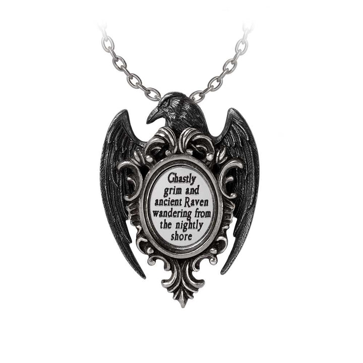 Quoth the Raven Pendant by Alchemy of England