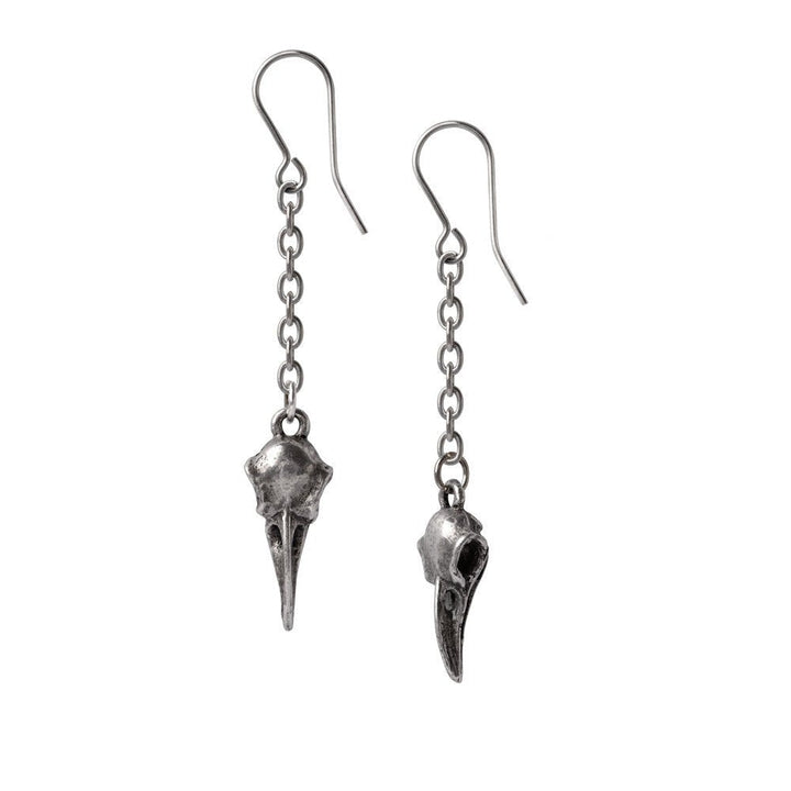 Rabenschadel Schlenker Dropper Earrings by Alchemy of England