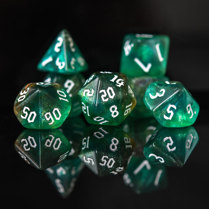 Ranger Class Acrylic Dice Set by Misty Mountain Gaming