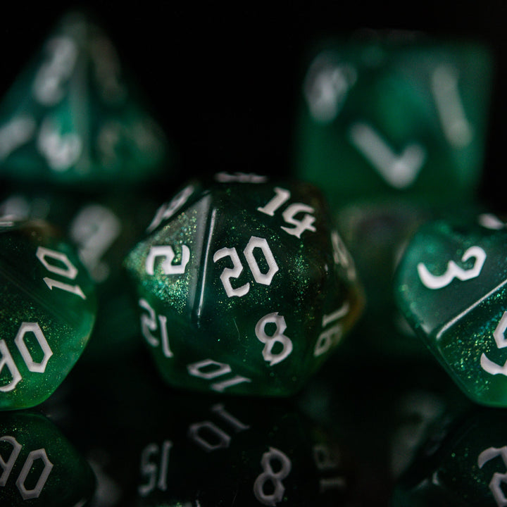 Ranger Class Acrylic Dice Set by Misty Mountain Gaming