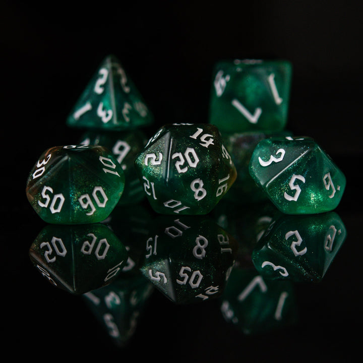 Ranger Class Acrylic Dice Set by Misty Mountain Gaming