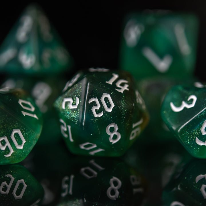 Ranger Class Acrylic Dice Set by Misty Mountain Gaming