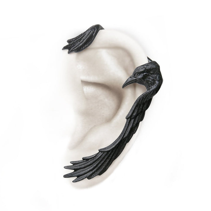 Raven Ear-wing Ear Wrap by Alchemy of England