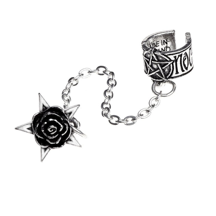 Rosa Nocta Earcuff Earring by Alchemy of England