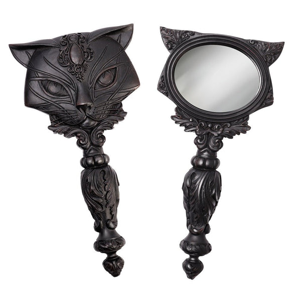 Sacred Cat Hand Mirror by Alchemy of England