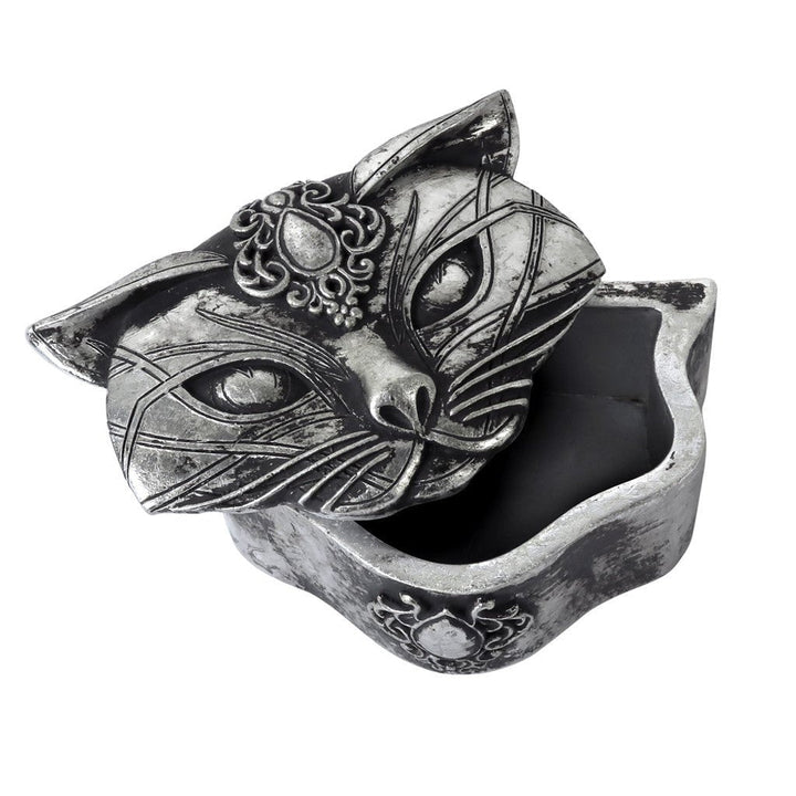 Sacred Cat Trinket TTrinket Box by Alchemy of England